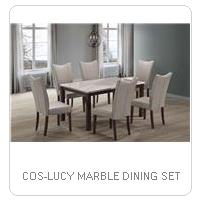 COS-LUCY MARBLE DINING SET